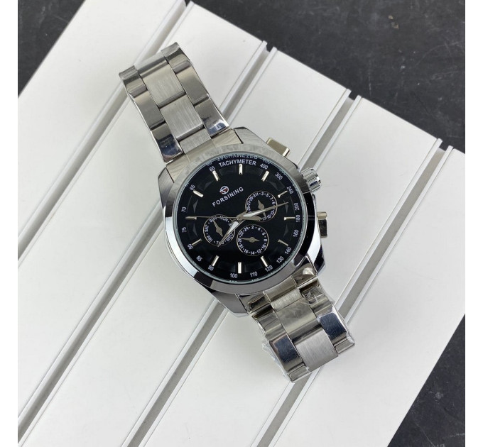 Forsining 6917 Silver-Black