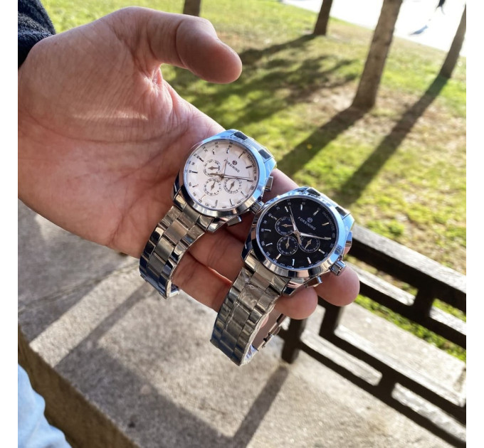 Forsining 6917 Silver-Black