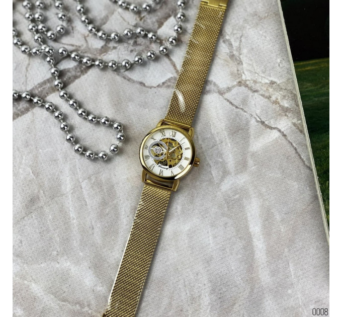 Forsining 8099 Gold-White