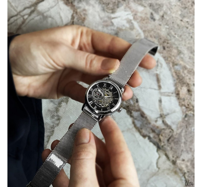Forsining 8099 Silver-Black