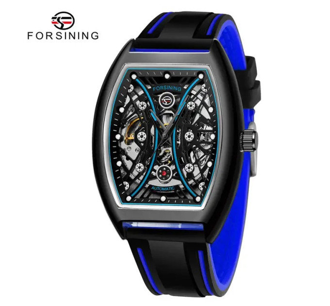 Forsining 8252 All Black-Blue