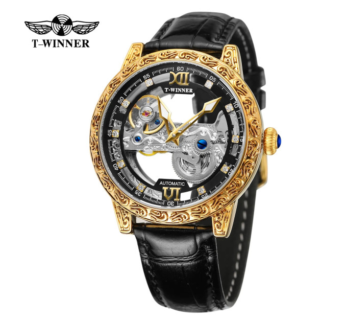 Forsining 8258 Gold-Black