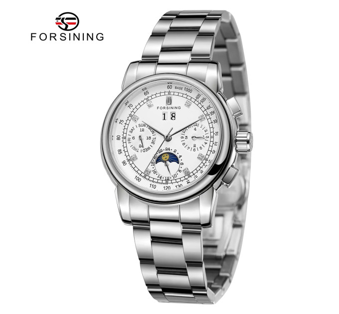 Forsining 6918 Silver-White