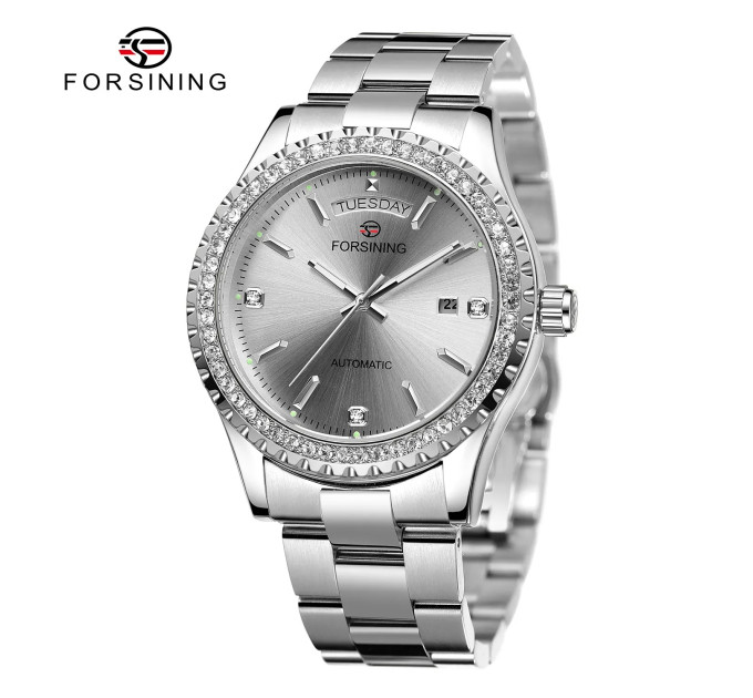 Forsining 6919 Silver-Silver