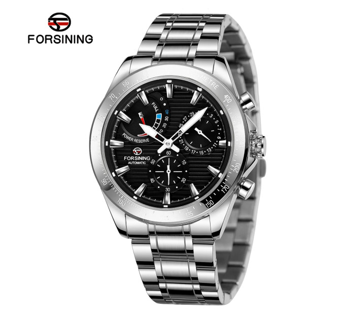 Forsining 6915 Silver-Black