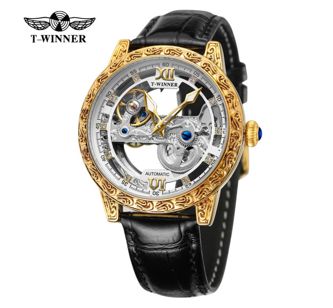 Forsining 8258 Gold-White