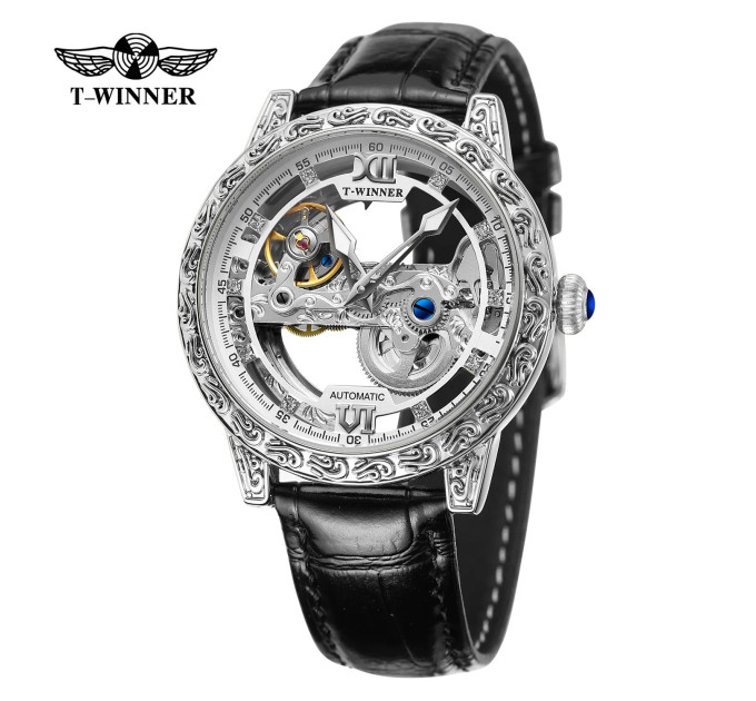 Forsining 8258 Silver-Silver