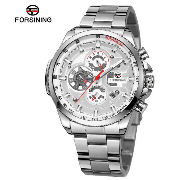 Forsining 6909 Silver-White