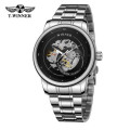 Forsining 8190 Silver-Black Steel