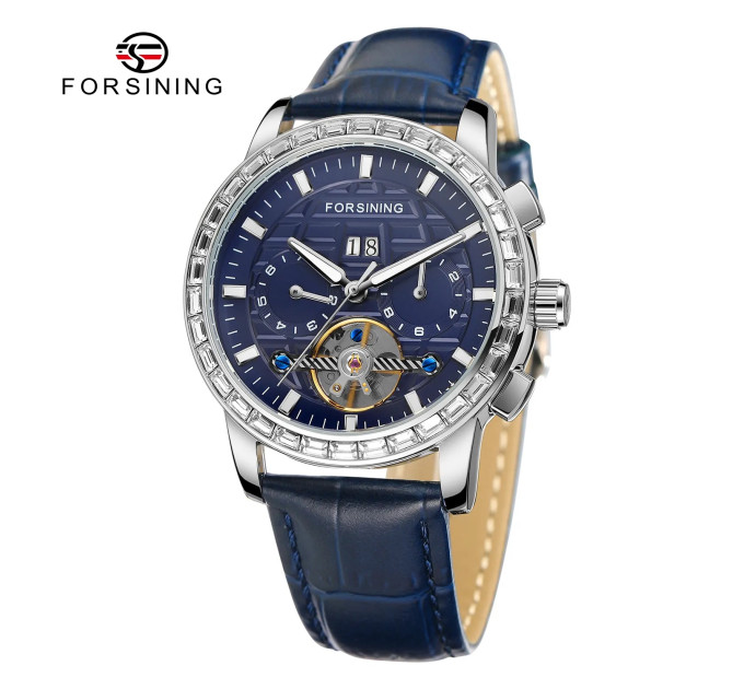 Forsining 6920 Silver-Blue