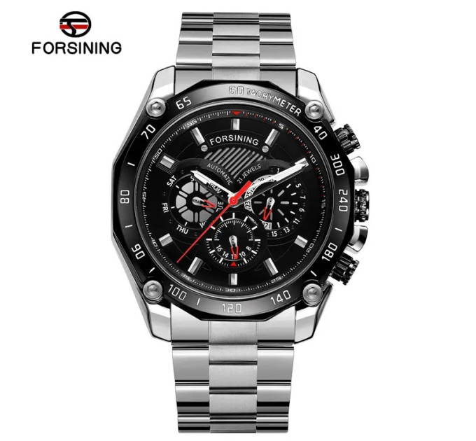 Forsining 6910 Silver-Black