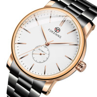 Forsining 8214 Rose Gold-White
