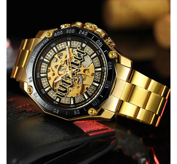 Forsining 8186 Gold-Black