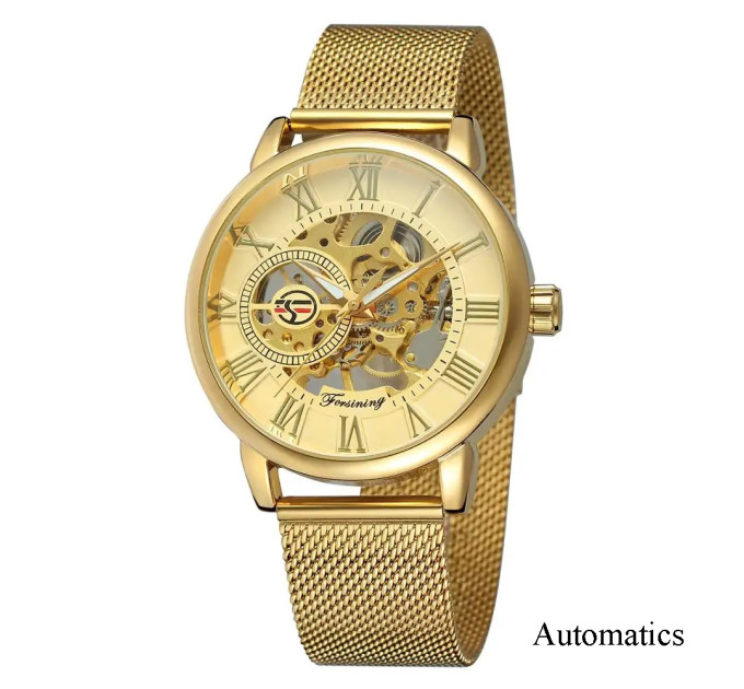 Forsining 8099A Gold Mesh