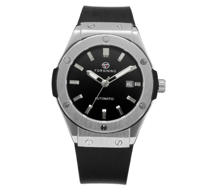 Forsining 8107 Silver-Black
