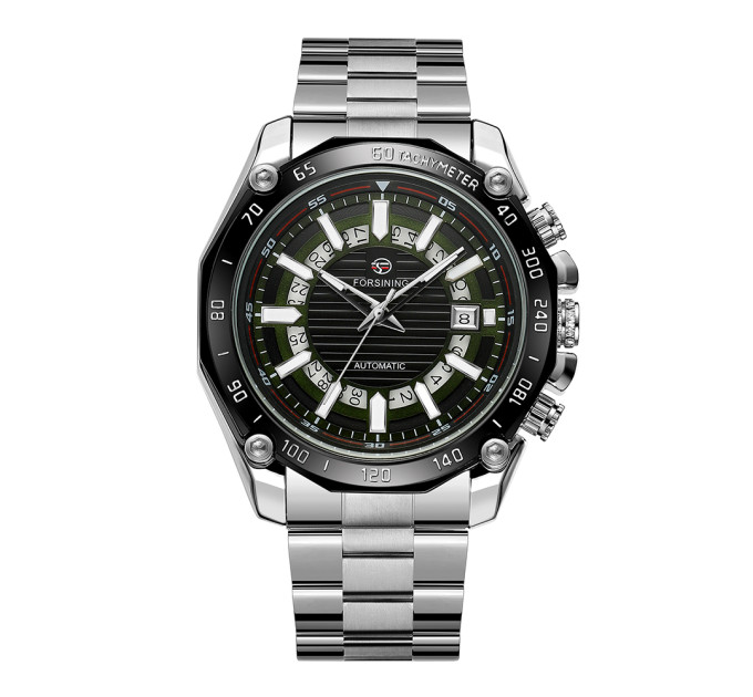 Forsining 8279 Silver-Black