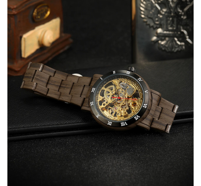 Forsining 8277 Brown-Black-Gold