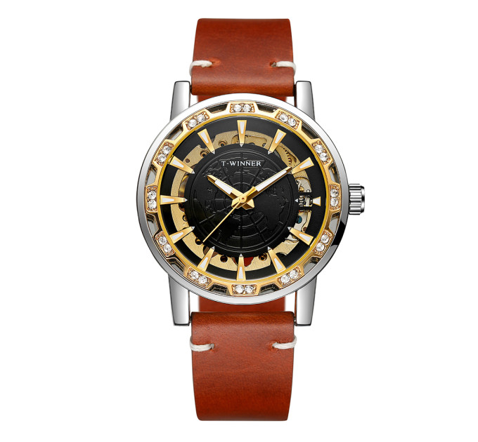 Winner 8278 Silver-Gold-Black