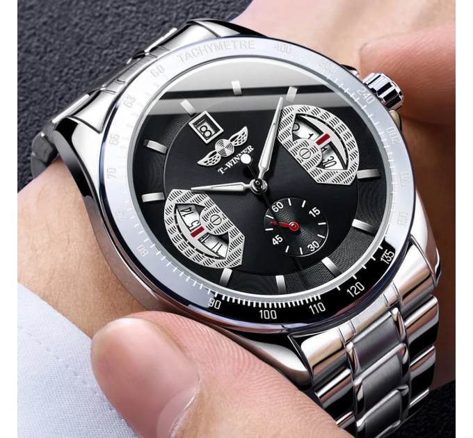 Winner 8267 Silver-Black