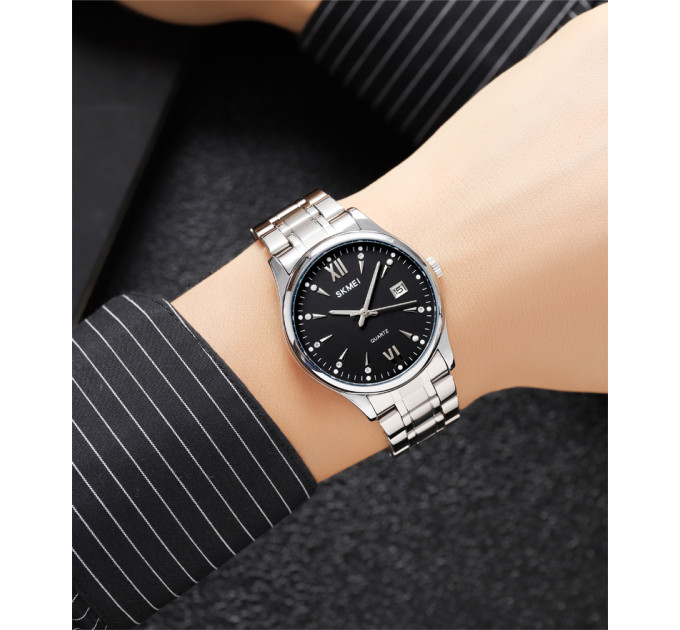 Skmei 2158SIBK Silver-Black