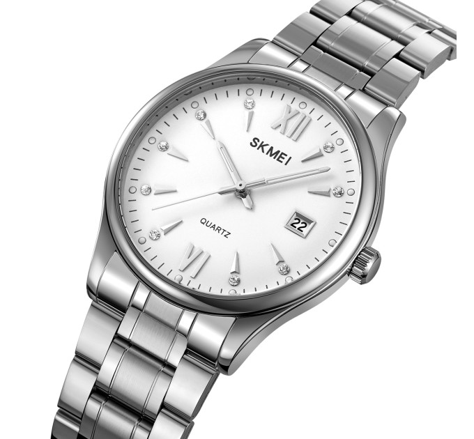 Skmei 2158SIWT Silver-White