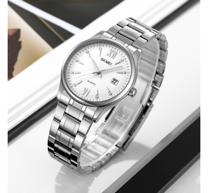 Skmei 2158SIWT Silver-White