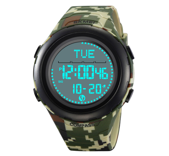 Skmei 2166CMGN Army Green Camouflage