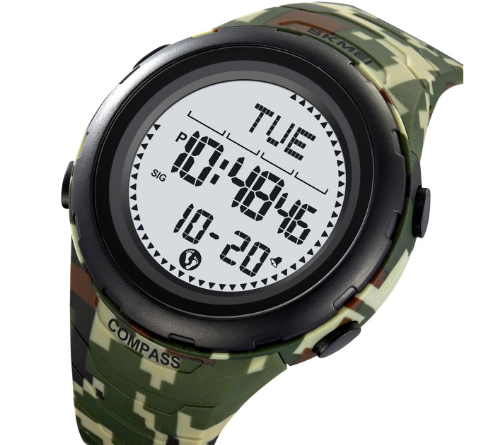Skmei 2166CMGN Army Green Camouflage