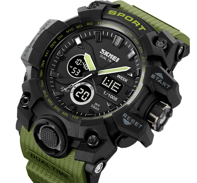 Skmei 2197AG Army Green