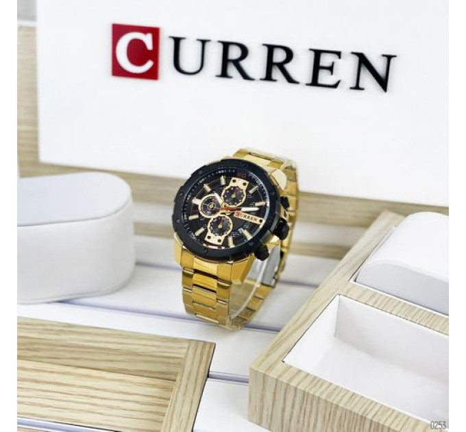 Curren 8336 Gold-Black