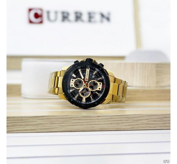 Curren 8336 Gold-Black