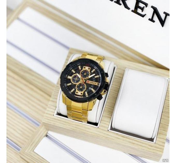 Curren 8336 Gold-Black