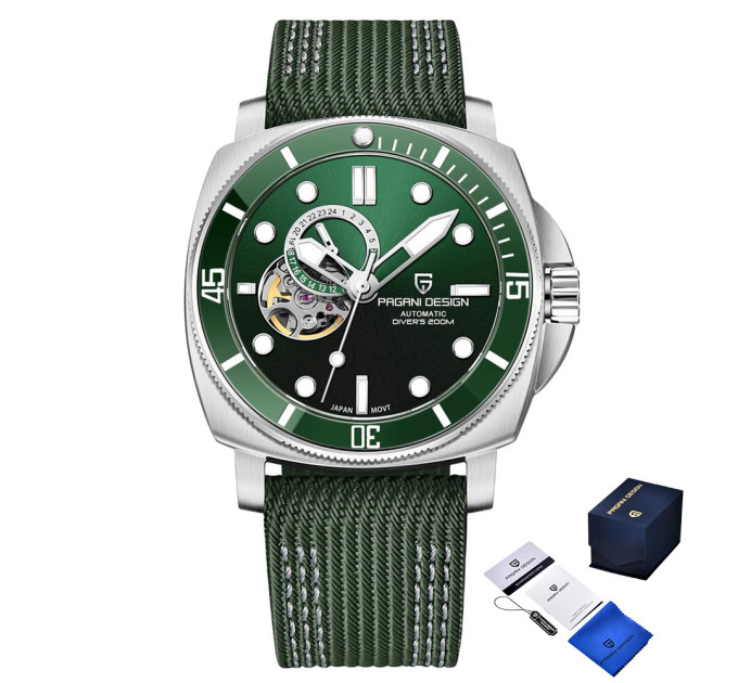 Pagani Design PD-1736 Silver-Green