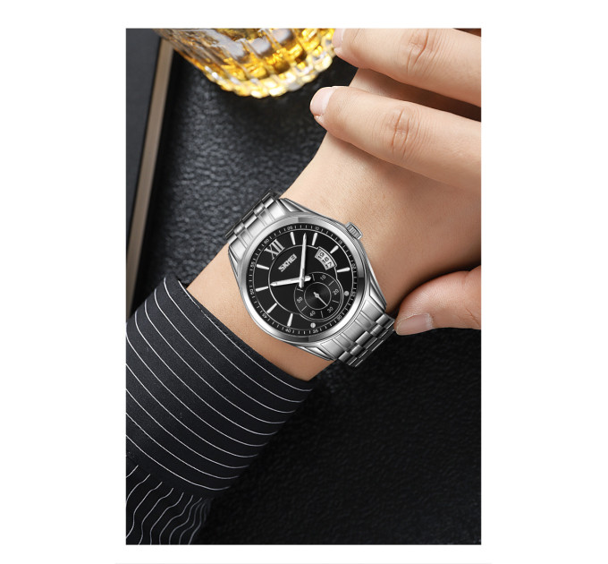 Skmei 9319SIBK Silver-Black