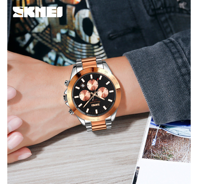 Skmei 9259RGBK Rose Gold-Black