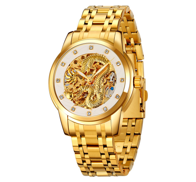 Skmei 9310GDSI Gold-Silver