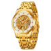 Skmei 9310GDSI Gold-Silver