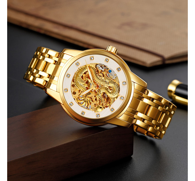 Skmei 9310GDSI Gold-Silver