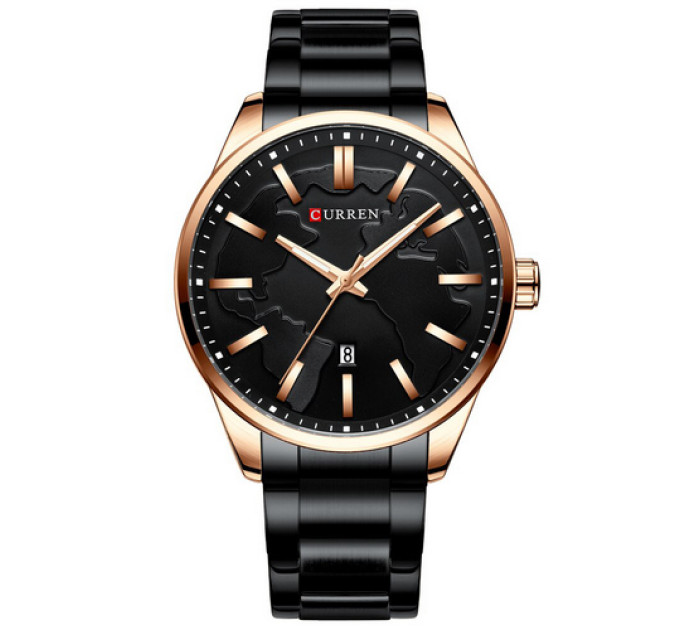 Curren 8366 Black-Gold