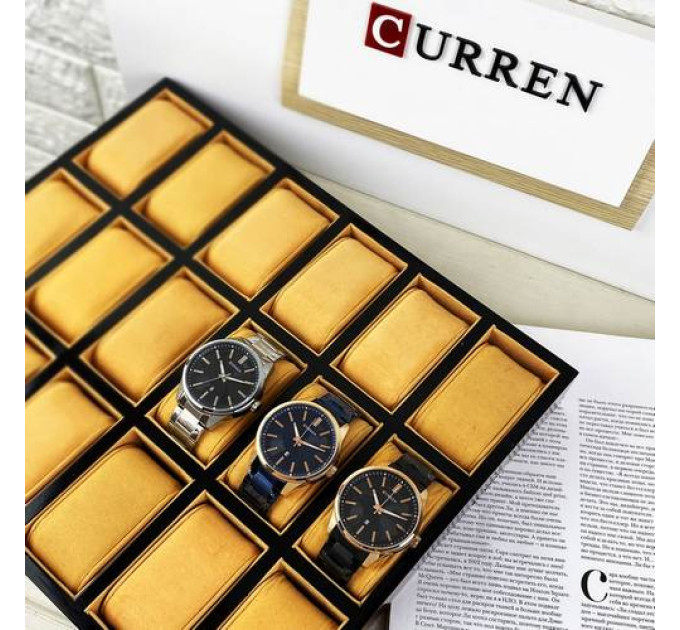 Curren 8366 Black-Gold