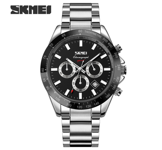 Skmei 9259SIBK Silver-Black