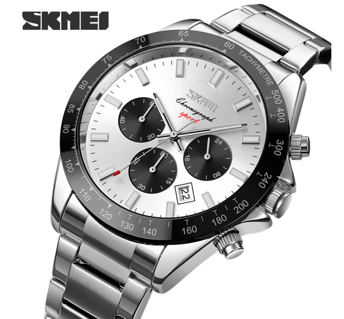 Skmei 9259SISI Silver-Silver