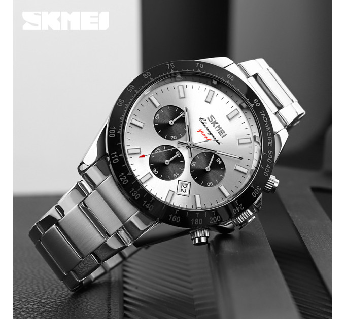 Skmei 9259SISI Silver-Silver