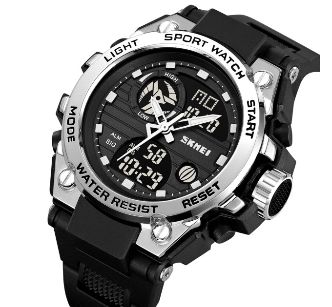 Skmei 2360BKSI Black-Silver
