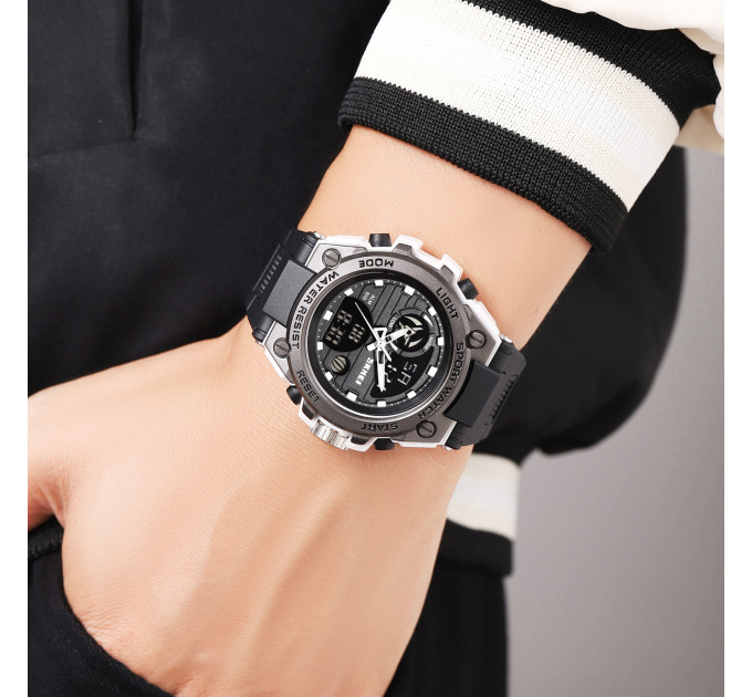 Skmei 2360BKSI Black-Silver