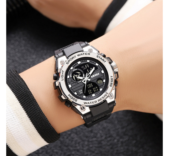 Skmei 2360BKSI Black-Silver