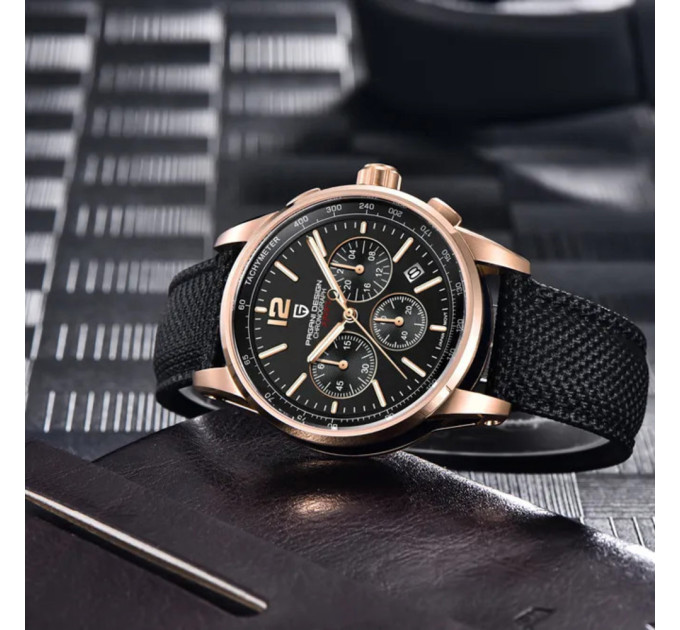 Pagani Design YS008 Rose Gold-Black