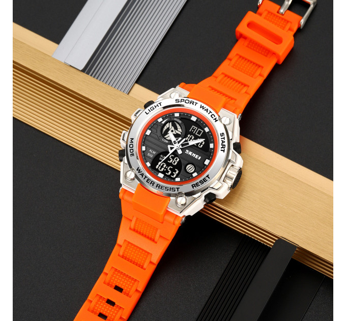 Skmei 2360WTOG White-Orange