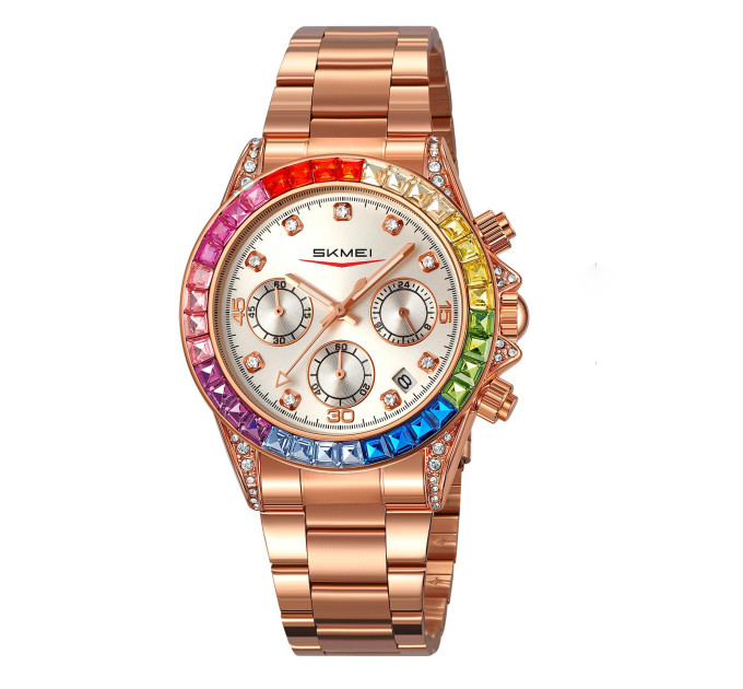 Skmei 2352RGSI Rose Gold-Silver