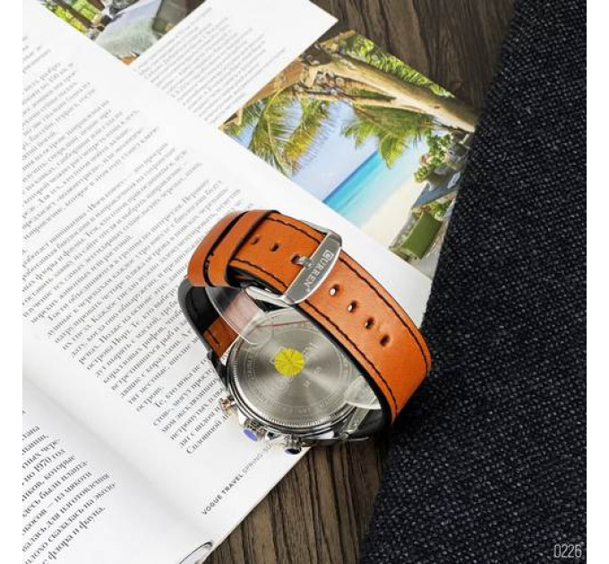 Curren 8380 Silver-Cuprum-Brown